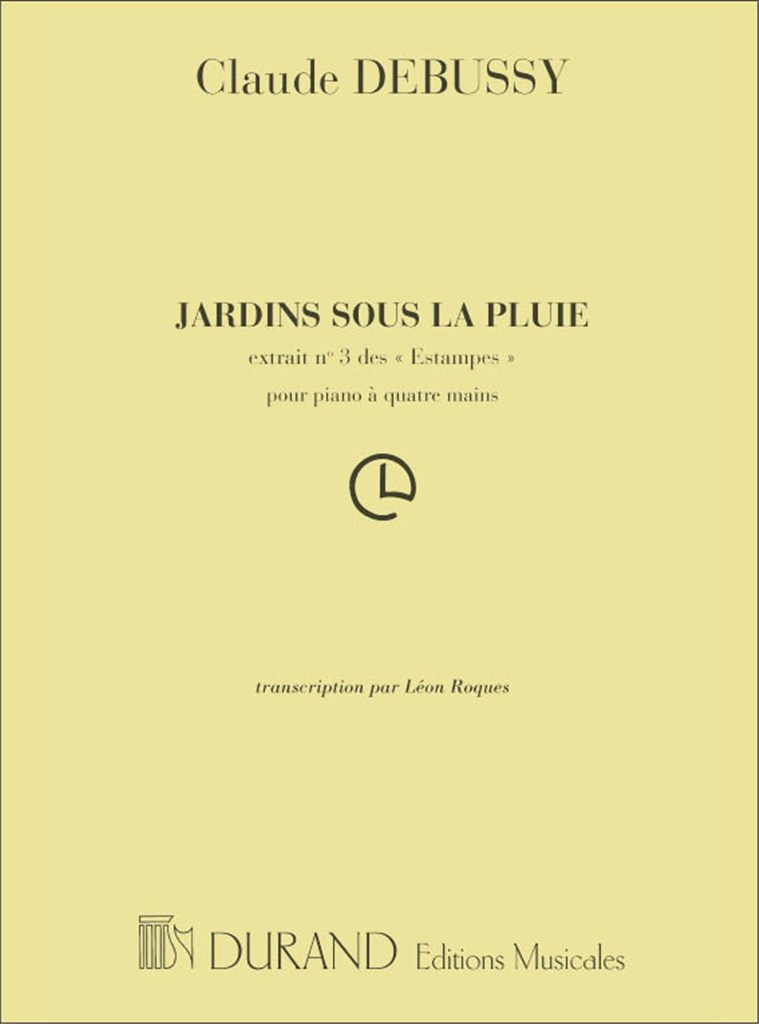 Jardins Sous La Pluie. Extrait N. 3 De Estampes